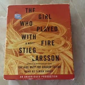 Audio book cd set the girl who played with fire